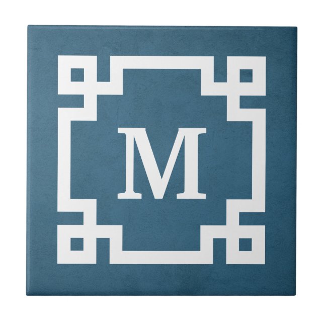Monogram design tile (Front)