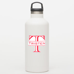 Monogram Die Cut Custom Personalised Sticker