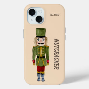 Monogram dorable Nutcracker traditional Pink iPhone 15 Case