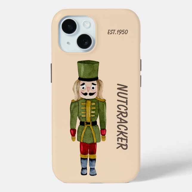Monogram dorable Nutcracker traditional Pink Case-Mate iPhone Case (Back)