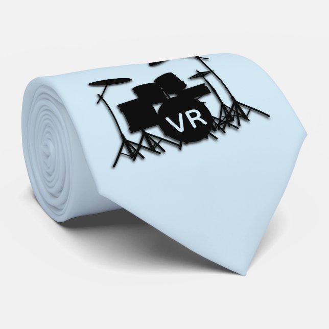 Monogram Drum Set Case  Tie (Rolled)