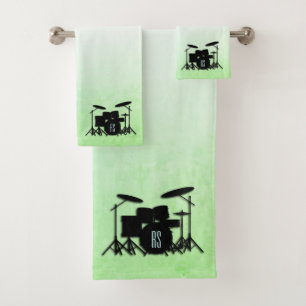 Monogram Drum Set Green