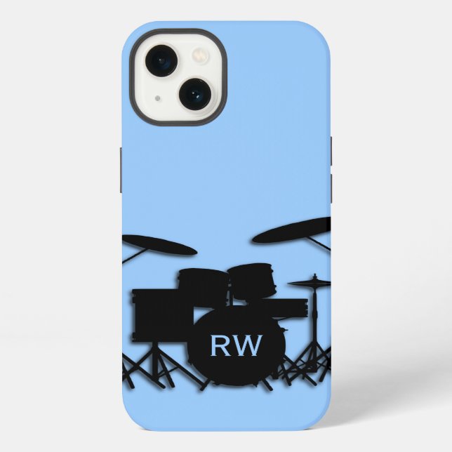 Monogram Drums iPhone Case (Back)