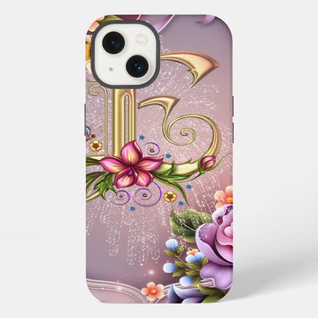 Monogram E iPad Air Case (Back)