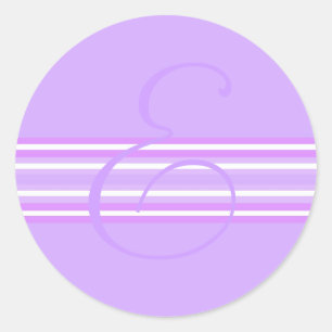 Monogram E Sticker