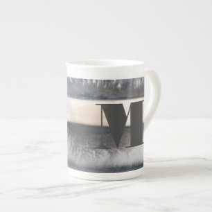 Monogram   Earth & Smoke I Bone China Mug