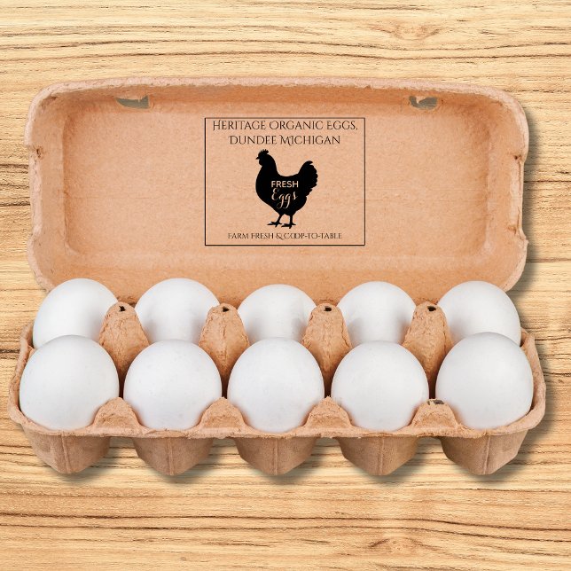 Monogram Egg Carton Stamp Farm Fresh Eggs (Creator Uploaded)