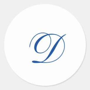 Monogram English Vivace Style Envelope Seal