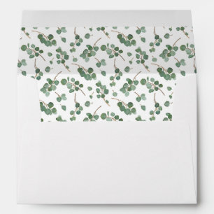 Monogram Eucalyptus Silver Dollar Tree Foliage P Envelope