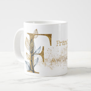 Monogram "F" Jumbo Mug Soup Ice Cream
