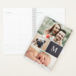 Monogram Family Photo Collage Planner<br><div class="desc">Keep your days organised and cherish your memories with the "Monogram Family Photo Collage Planner." This beautifully crafted planner is not just a tool for organisation; it's a personalised keepsake that brings your favourite moments to life. Thoughtfully designed for easy customisation, you can add a personal touch with your family's...</div>