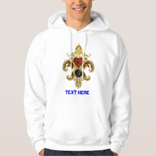 Monogram Fleur-de-lis Letter "G" Pick Your Style Hoodie