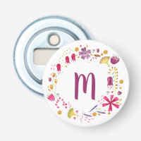 Monogram Floral