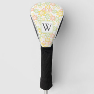 Monogram Floral Golf Head Cover