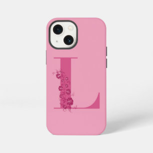 Monogram Floral Letter L iPhone Case