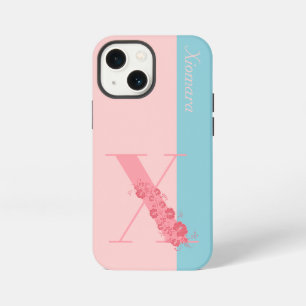 Monogram Floral Letter X iPhone Case