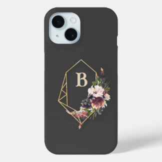 Monogram Floral Phone Case