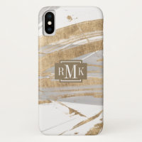 Monogram | Gold & Grey