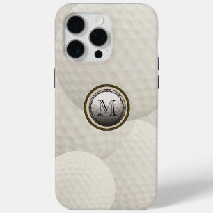 Monogram Golf Ball  iPhone 15 Pro Max Case