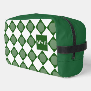 Monogram Golf Ball Pattern Dopp Kit Bag