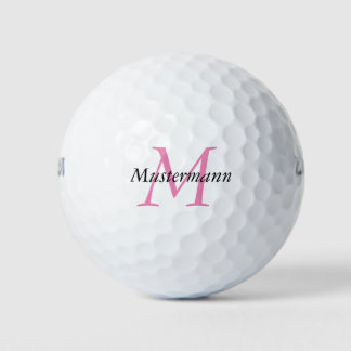monogram golf balls
