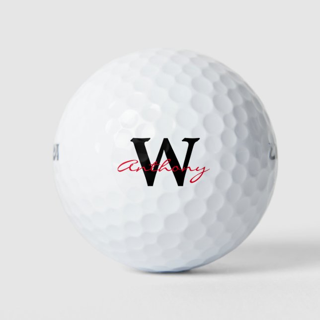Monogram Golf Balls (Front)