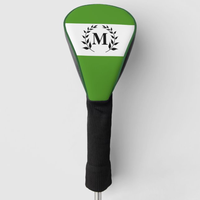 Monogram Golf Head Cover (Front)