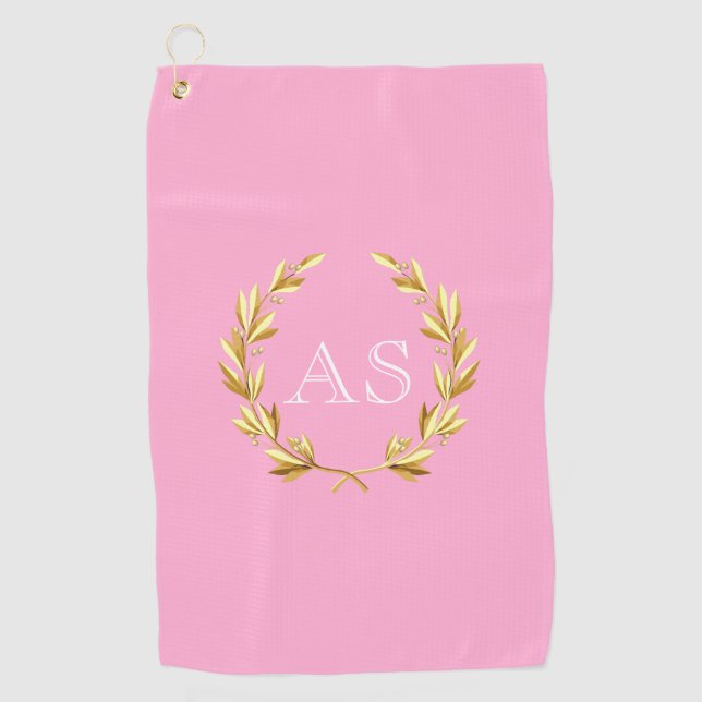 Monogram Golf Towel (Front)