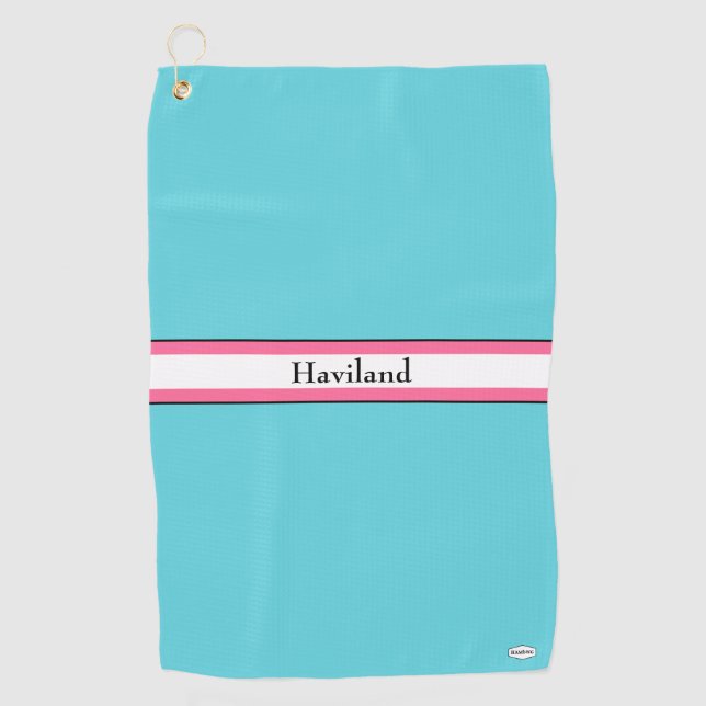 Monogram Golf Towel HAMbWG (Front)
