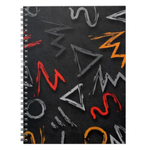 Monogram graffiti  notebook