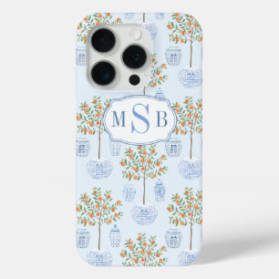 Monogram Grandmillenial Citrus Tree Ginger Jar Cas iPhone 15 Pro Case