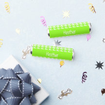 Monogram green and white houndstooth pattern