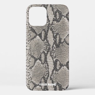 Monogram Grey Snakeskin Case-Mate iPhone Case