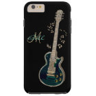 Monogram Guitar and Notes  iPhone 6 Plus Case