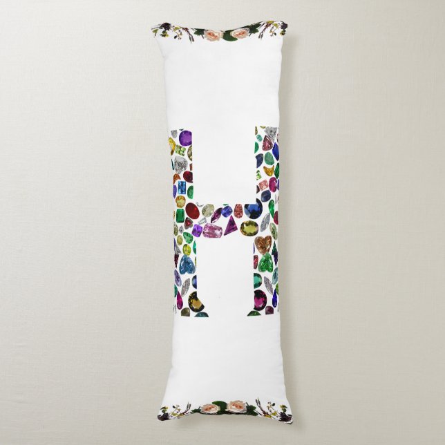 Monogram H Body Cushion (Front Vertical)
