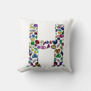 Monogram H Cushion