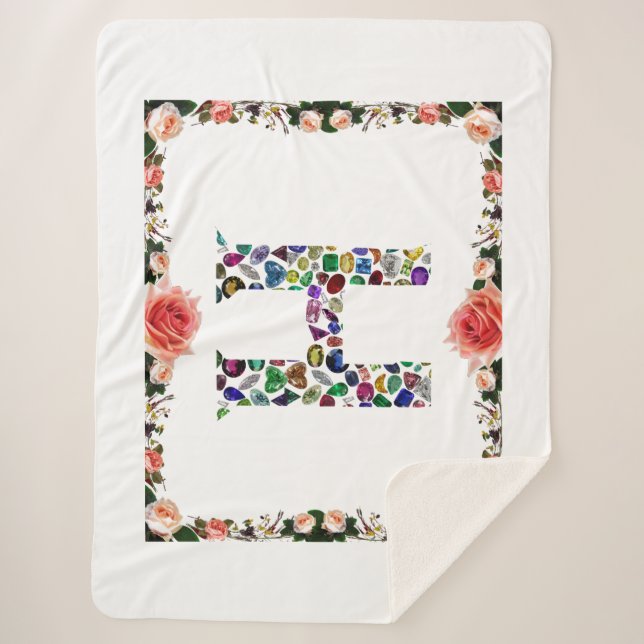 Monogram H Sherpa Blanket (Front)