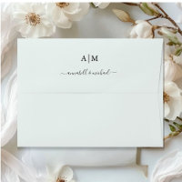 Monogram, Handwriting, Elegant Lightblue
