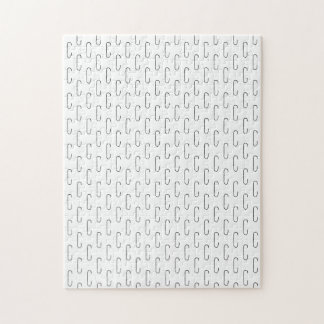 Monogram Handwriting Frustrating Jigsaw Puzzle
