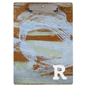 Monogram   Harbour Sunset Clipboard