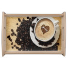 Monogram Heart Coffee