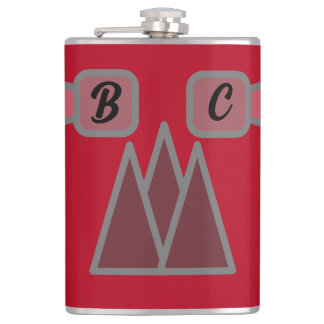 Monogram  hip flask