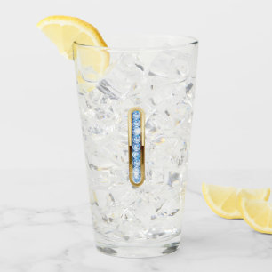 Monogram I - 16 oz Glass