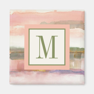 Monogram   Influence of Line and Colour Gold Crop Magnet
