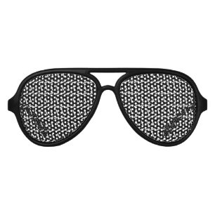 Monogram Initial Letter A Aviator Sunglasses