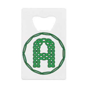Monogram Initial Letter A In Celtic Style