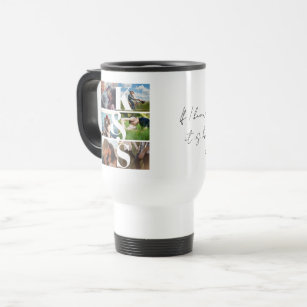 Monogram Initials Personalised Couple Gifts Travel Mug