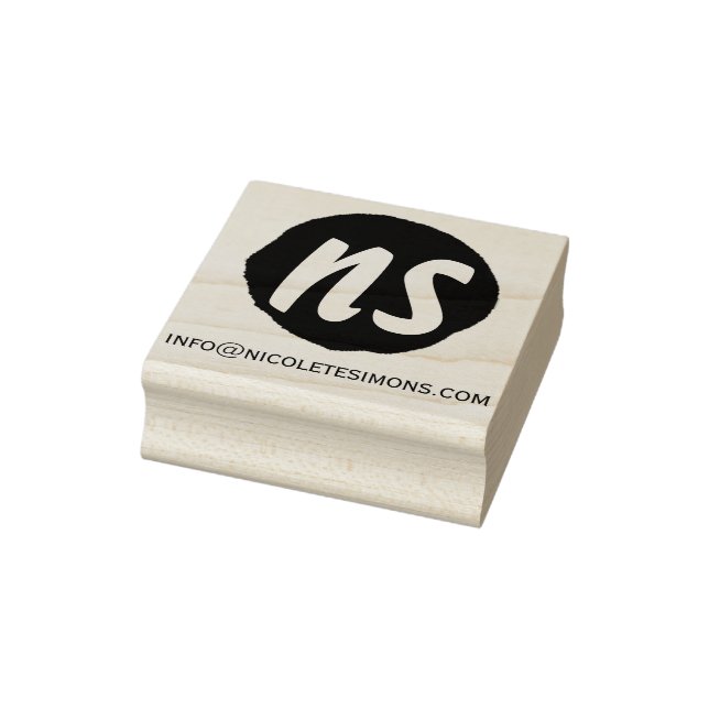Monogram Initials Website | Rubber Stamps (Stamp)
