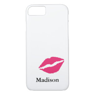 Monogram iPhone 7 Case with a Kiss