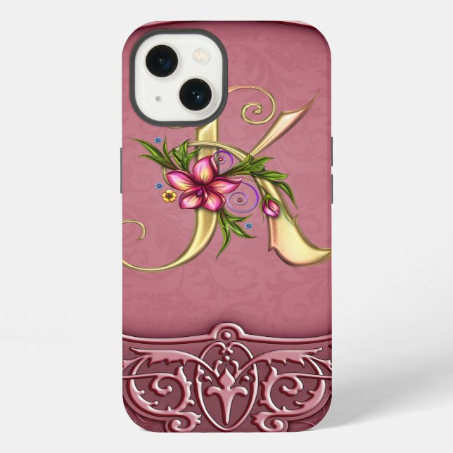Monogram K iPad Air Case (Back)